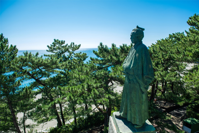 桂浜公園 坂本龍馬像